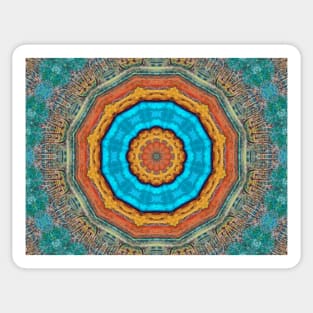 Nature Tibetan Buddhism Mandala Sticker